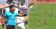 ¡Polémica en Huancayo! Álex Valera anotó el 2-0 de Universitario, pero el VAR y el árbitro lo anularon por milimétrico off side