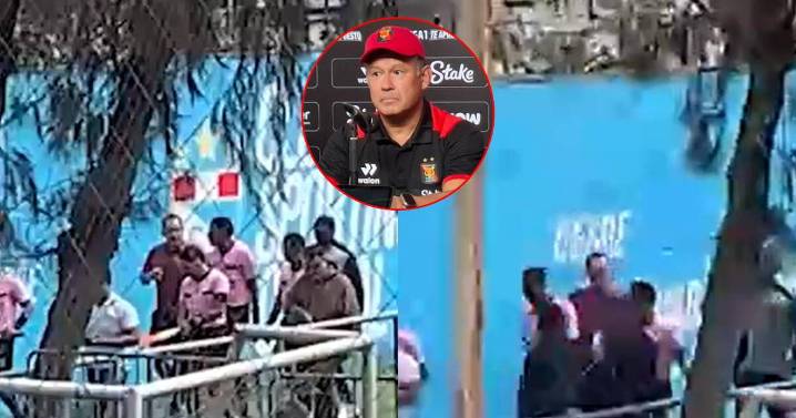 Filtran video de Juan Reynoso yendo a buscar al árbitro tras derrota de Melgar ante Sporting Cristal pese a que no dirigió