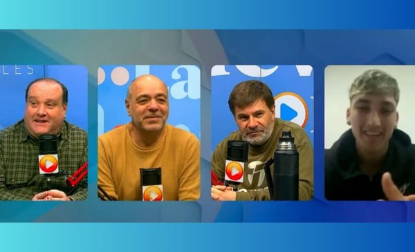 Santiago Llanos juega bien, es mañoso y se divierte: “En la cancha no soy ningún santito”