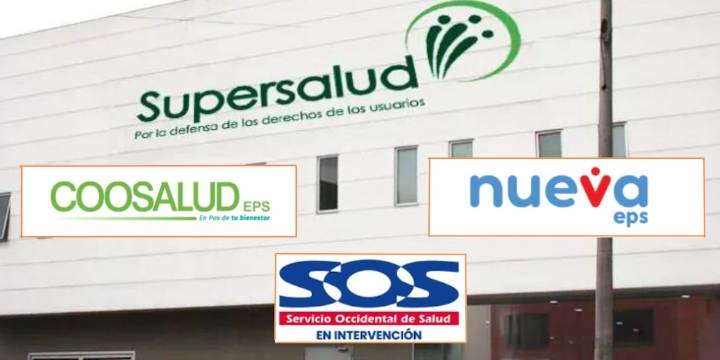 Supersalud designó nuevos interventores en Nueva EPS, Coosalud y SOS para fortalecer procesos de intervención tras ocho meses de gestión
