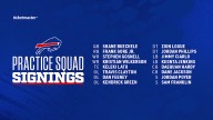 Bills sign 16 players to practice squad