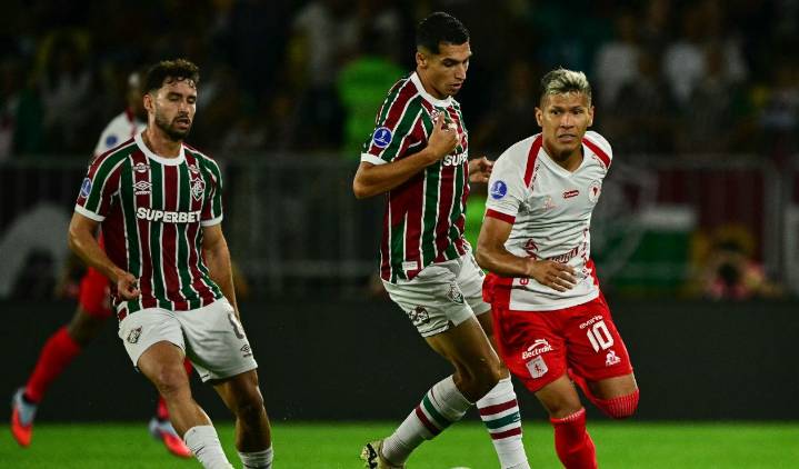 Kevin Serna abre la cuenta para Fluminense vs América en Sudamericana