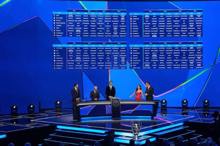 PSG gets tough slate of Champions League opponents. Real Madrid going to Liverpool and Almaty