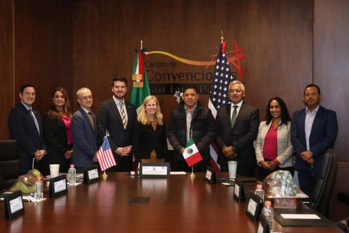 Ejecutivo fortalece relaciones de SLP con el mundo