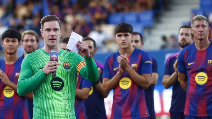 LaLiga dictamina que la lesión de Ter Stegen es de larga duración: el Barça podrá inscribir a Joan Garcia