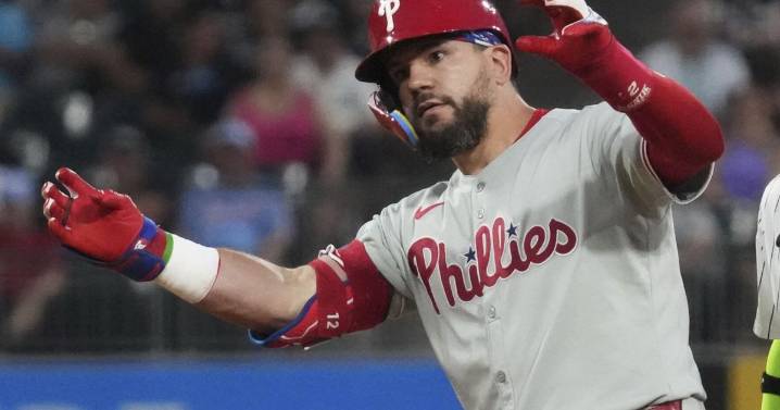 How many Schwarbombs can Kyle Schwarber hit? 50? 60? Phillies slugger on