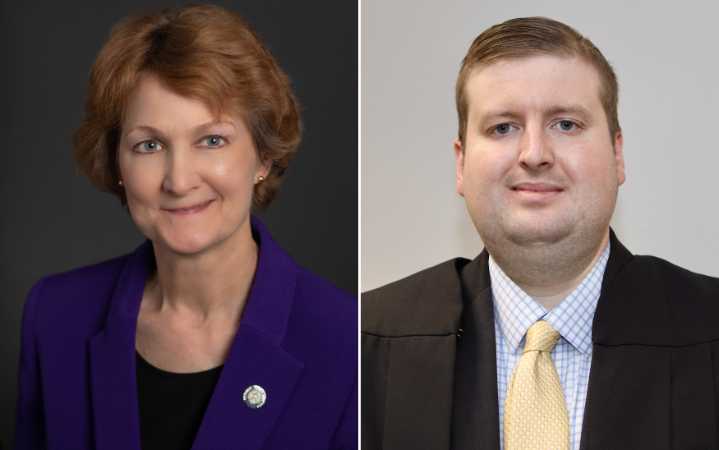 Kay Floyd and Gunner Briscoe sworn in as OKC municipal judges