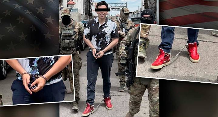 Esposado de pies y manos: así fue deportado Julio César Chávez Jr. de EEUU a México
