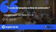“ La sala del banquete se llenó de comensales ”