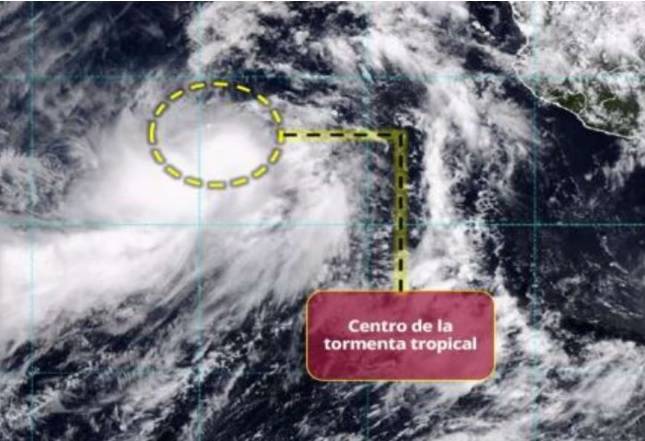 Se forma tormenta tropical Juliette cerca de Baja California Sur; consulta aquí qué estados se verán afectados