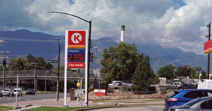 Gas prices in Colorado Springs lower than statewide average