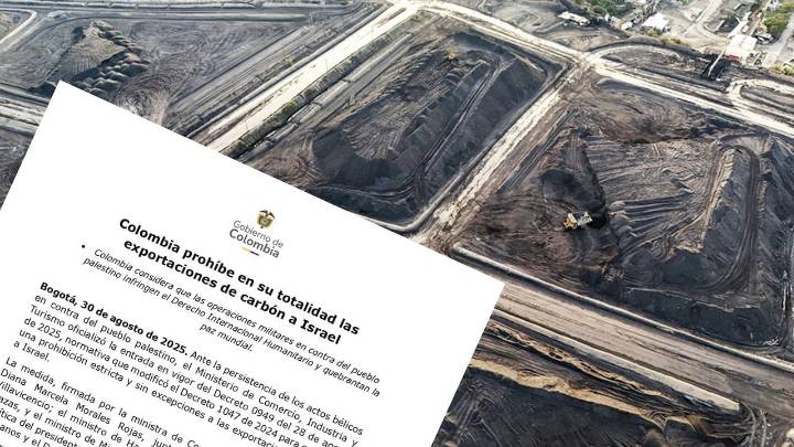 Los motivos detrás de la prohibición de exportar carbón colombiano hacia Israel