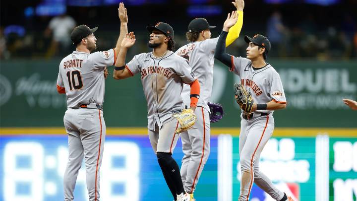 Giants’ ninth-inning rally fuels comeback win over Brewers – NBC Bay Area