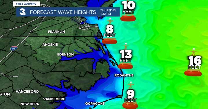 First Warning Forecast: Erin brings coastal flooding concerns this week