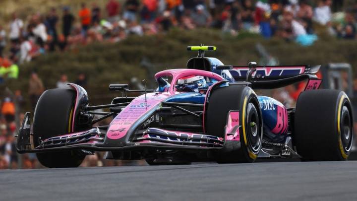 Gran actuación de Colapinto: terminó noveno en la práctica libre 2 del GP de Países Bajos