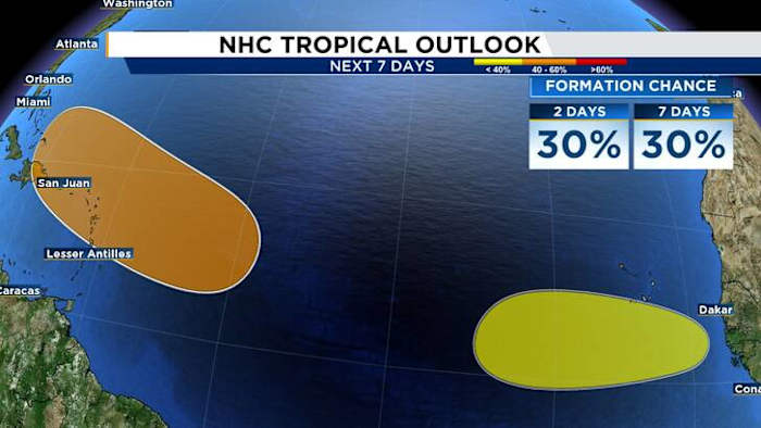 Tropics Watch: Waves line up after Hurricane Erin. Here’s the latest