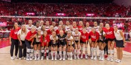 Nebraska Volleyball defeats Huskers Alumni Team in 4 sets