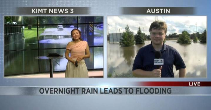 Overnight Floods close streets in Austin