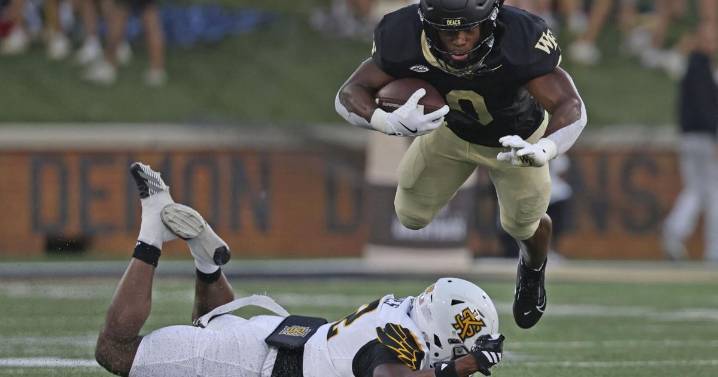 Wake Forest hangs on to beat Kennesaw State 10-9, gives Jake Dickert a win in Demon Deacons debut