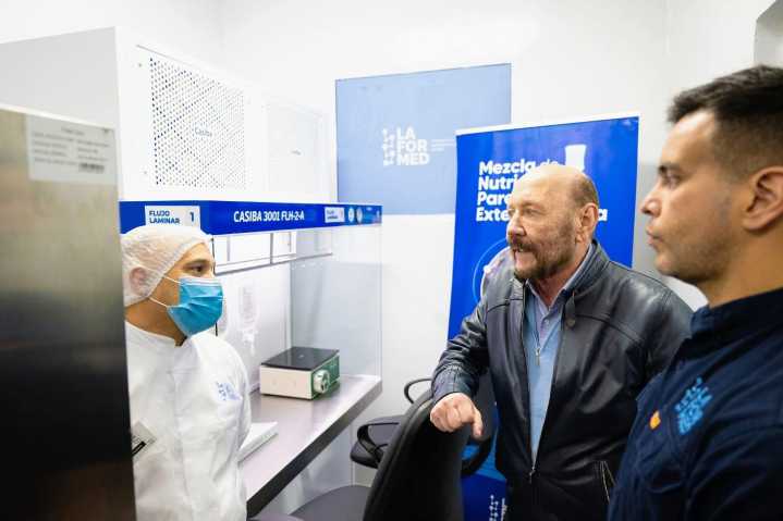 Está plenamente operativa la planta de Mezcla de Nutrición Parenteral Extemporánea de LAFORMED