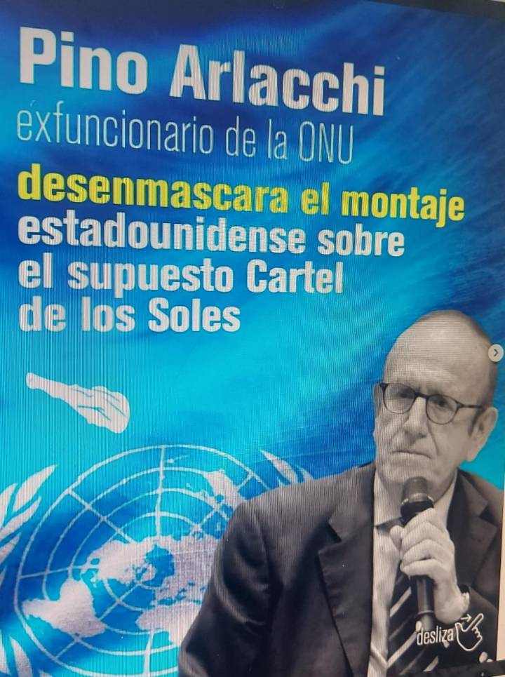 Aterrador: Exfuncionario de la ONU revela engaño de EEUU respecto al Cartel de los Soles