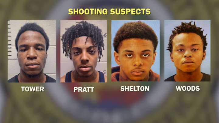 Five suspects arrested for a shooting at a house in Orrville