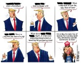 Cartoon: Only liberals do that!