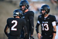 Still figuring things out at quarterback, Tualatin opens the 2025 season with a big win over Clackamas
