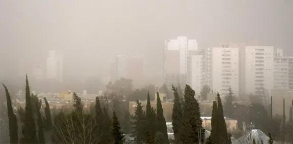 El SMN elevó a naranja la alerta por viento: cuáles son las áreas afectadas