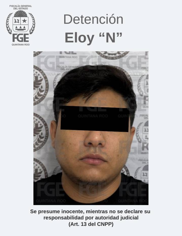 Captura FGE de Quintana Roo a un masculino por secuestro, en colaboración con Nuevo León
