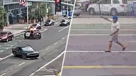 LAPD video shows deadly encounter with man swinging machete outside Crypto.com Arena