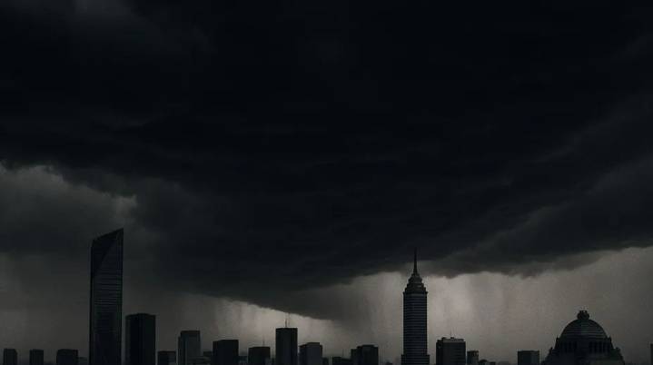 ¿"Tormenta negra" en CDMX y Edomex? Esto es lo que...