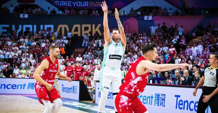 Luka Dončić dominates, Slovenia falls to Poland to open EuroBasket