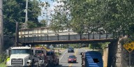 Section of Route 1 closed in Madison after vehicle hits bridge