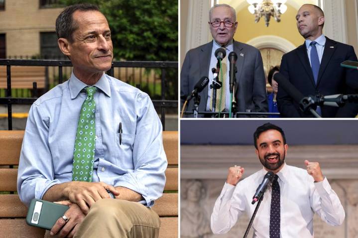 Disgraced ex-Rep. Anthony Weiner makes blunt prediction about Zohran Mamdani, top Dems in NYC mayoral race: 'It's inevitable'