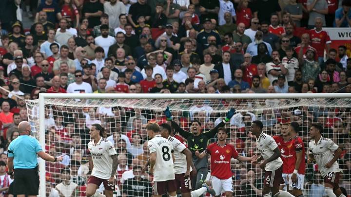 Se extiende racha del Manchester United vs. Arsenal: uno no es capaz de ganar desde 2022