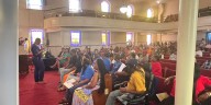Dozens attend the community meeting for the Gilpin Court transfer proposal