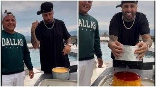 ¡Sorpresa en la pantalla! Nicky Jam degusta el quesillo venezolano por primera vez y su reacción desata la locura en las redes.