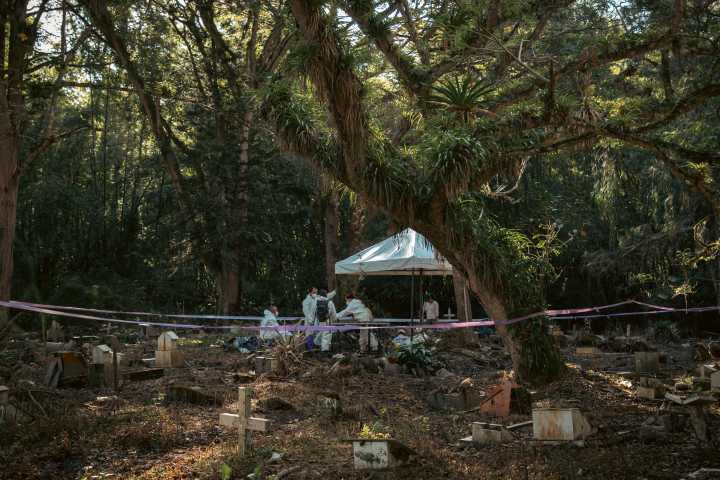 Exmilitares participan en búsqueda de desaparecidos en Pitalito, Huila