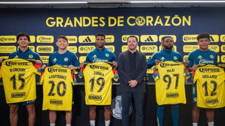 América presenta a sus refuerzos y hace una autocrítica de cara al Apertura 2025