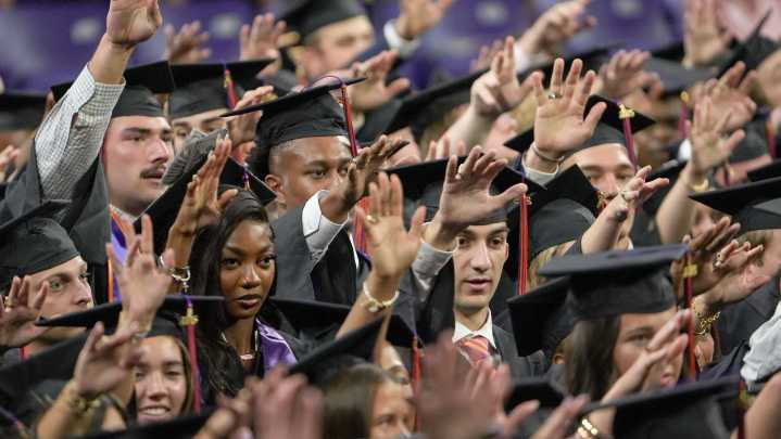 Photos: Clemson University's August graduates celebrate with decorated caps