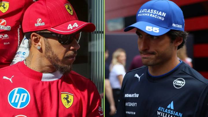 Lewis Hamilton ‘not like Carlos Sainz’ as Ferrari make ‘naive’ admission