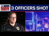 3 officers shot in Utah shooting