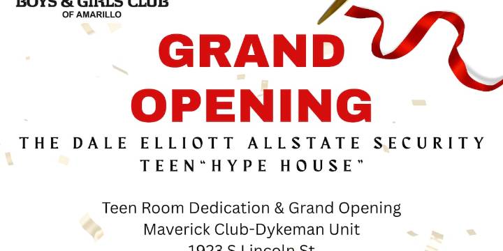 Amarillo Teen Hype House grand opening today