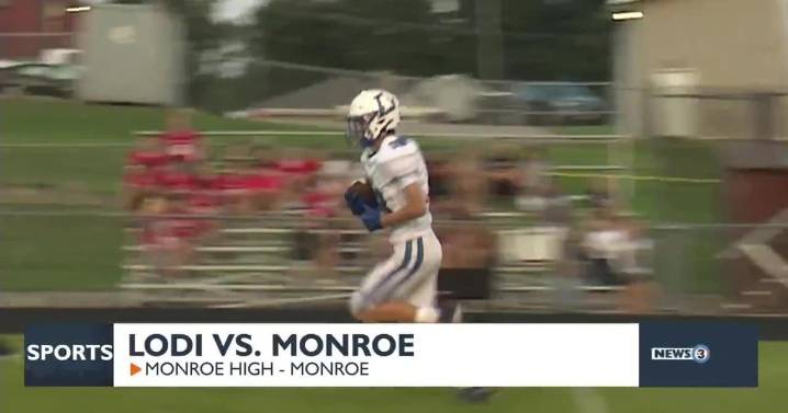 Lodi makes Monroe pay, winning week one nailbiter