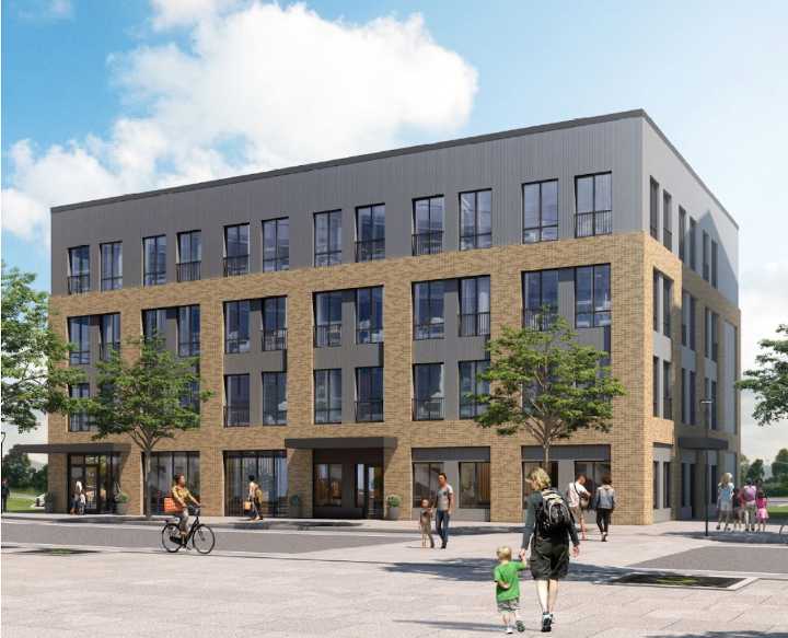 4-story apartment building added to plans for Ann Arbor riverfront development