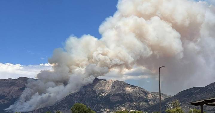 15-20 structures threatened in fire near North Ogden in Weber County