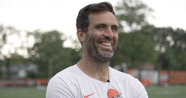 1-on-1 with Browns Joe Flacco: QB 'hoping to recreate a little bit' of 2023 season as 2025 starter
