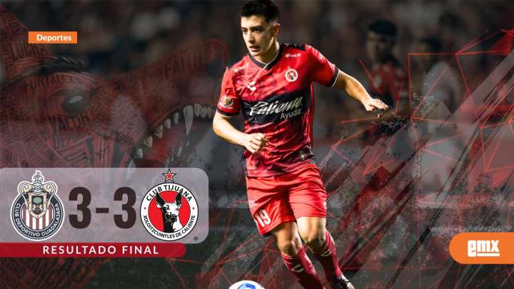 Xolos deja ir ventaja y empata con Chivas