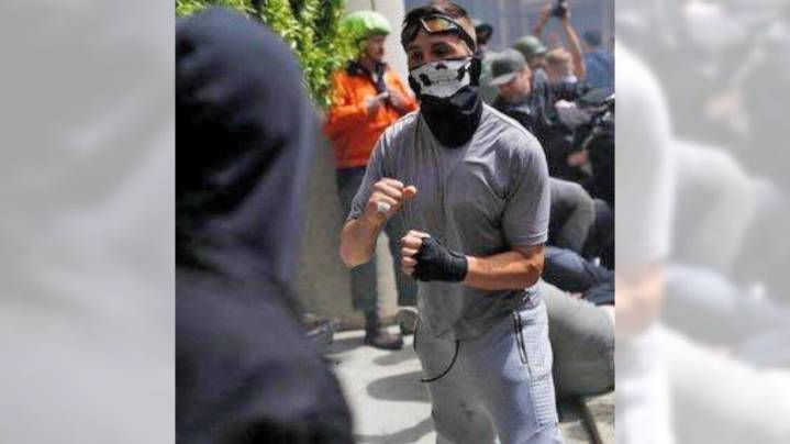 Torrance man connected to supremacist group gets 3 years in prison for inciting brawls at rallies